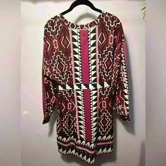 Marie Oliver Aztec Dress. Size M - Picture 2 of 4